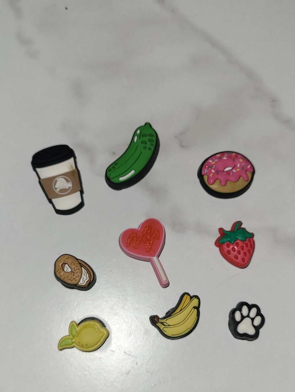 Real Authentic Croc Jibbitz Fun Fruit & Snack Shoe Charms